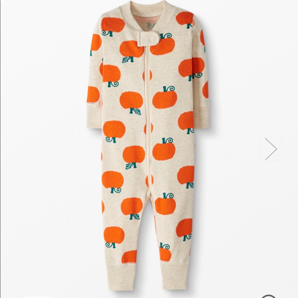 NWT Hanna Andersson Pumpkin baby pajama sleeper. Brand new!